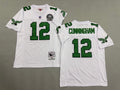 Mens Randall Cunningham#12 white Philadelphia Eagles Vintage Throwback Jersey