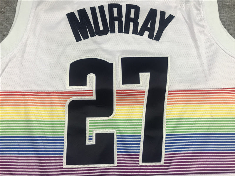 Denver Nuggets Jamal Murray #27 City Edition — Embroidered Jersey