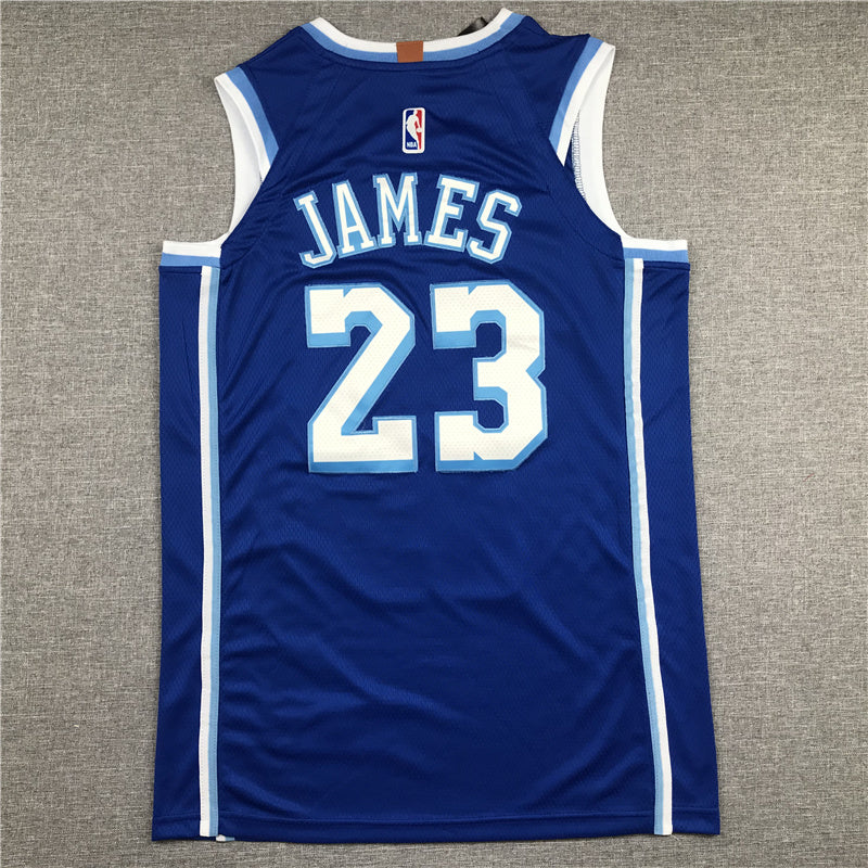 LeBron James #23 Los Angeles Lakers City Edition Swingman Jersey - Embroidered