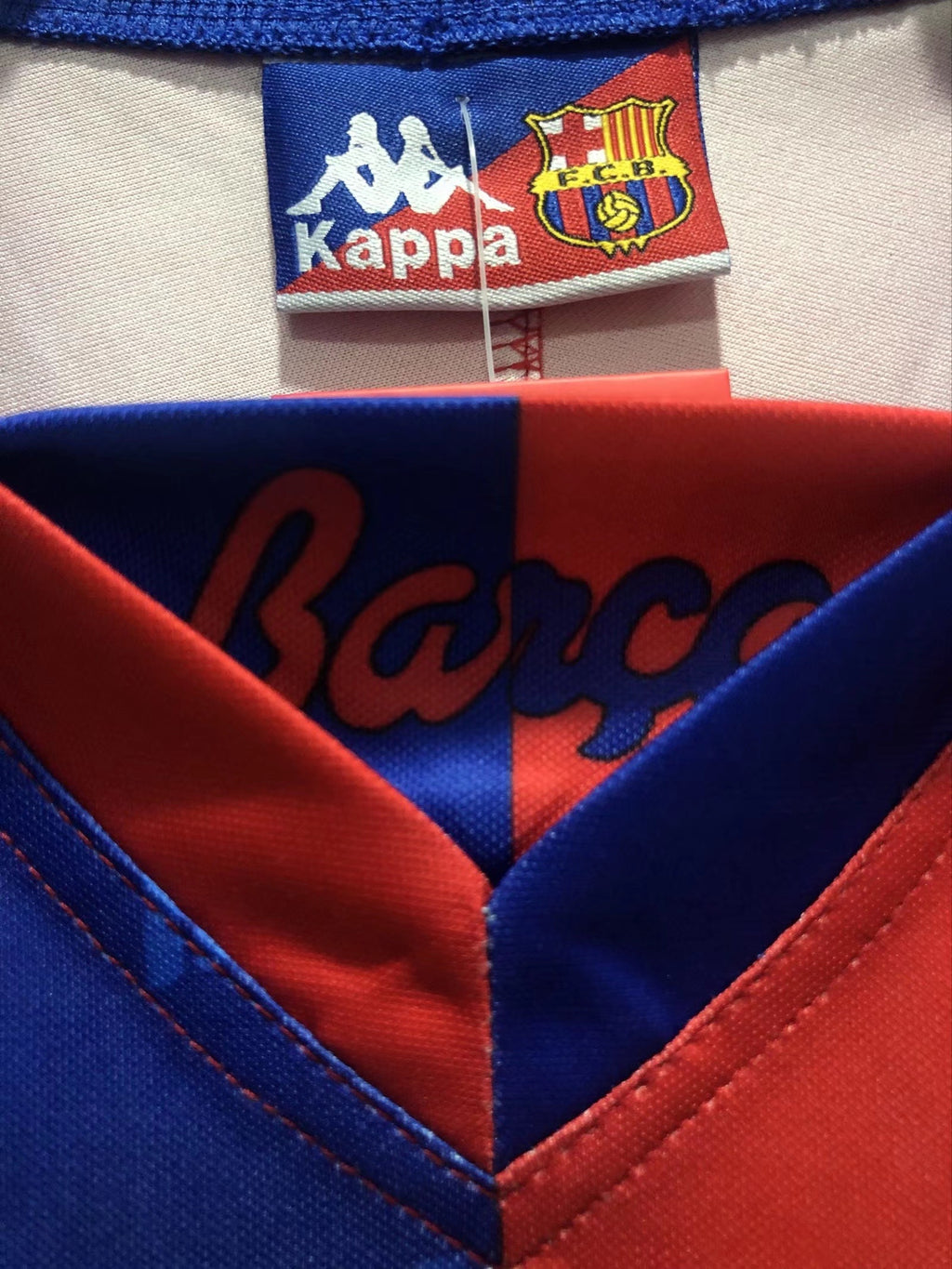 Kappa FC Barcelona 1992/1995 Vintage Soccer Jersey