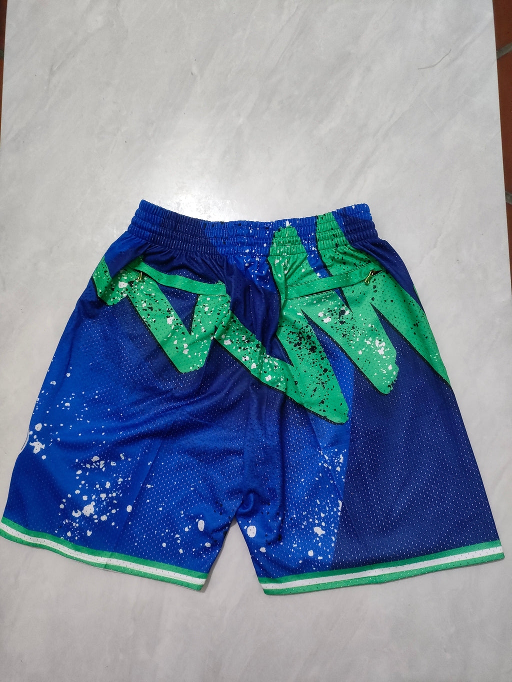 Dallas Mavericks Blue Swingman Pocket Shorts
