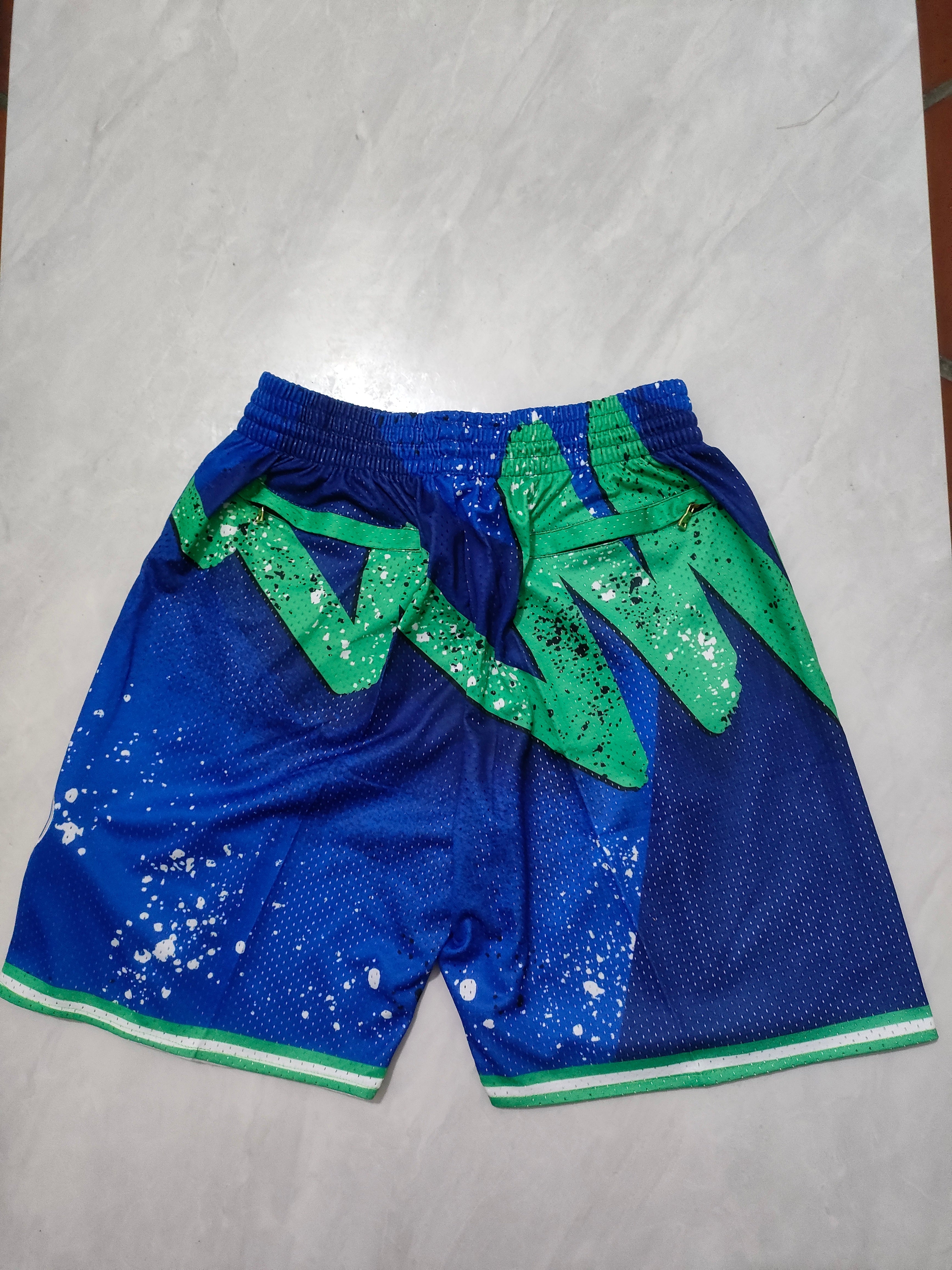 Dallas Mavericks Blue Swingman Pocket Shorts