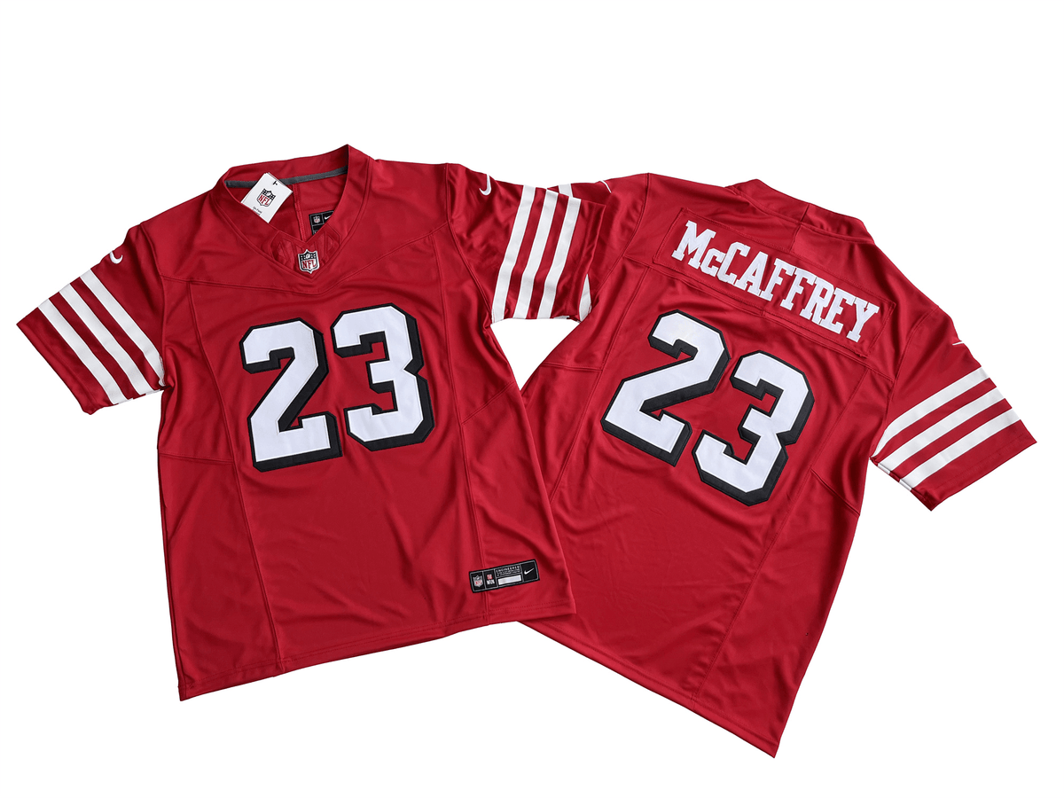 San Francisco 49ers 23# Christian McCaffrey Vapor F.U.S.E. Limited Jersey
