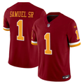Deebo Samuel Sr. #1 Washington Commanders Vapor F.U.S.E. Limited Burgundy Jersey