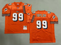 Mens Jason Taylor#99 Miami Dolphins Vintage Throwback Jersey