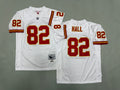 Mens Dante Hall#82 white Kansas City Chiefs Vintage Throwback Jersey