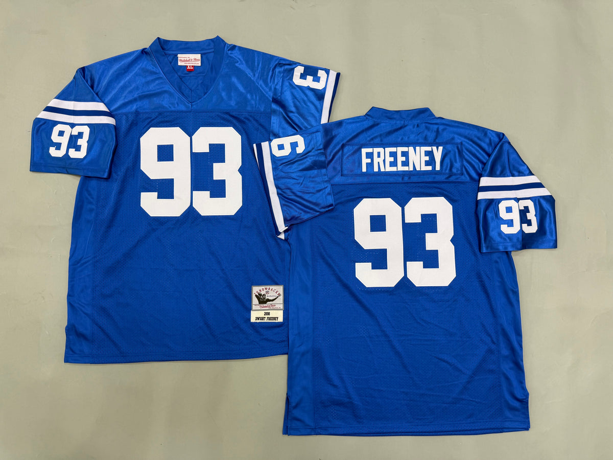 Mens Dwight Freeney#93 Indianapolis Colts Vintage Throwback Jersey