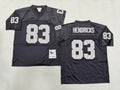 Mens Ted Hendricks#83 black Los Angeles Raiders Vintage Throwback Jersey