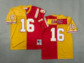 Mens Len Dawson#16 Kansas City Chiefs Vintage Throwback Jersey
