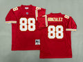 Mens Tony Gonzalez#88 Kansas City Chiefs Vintage Throwback Jersey