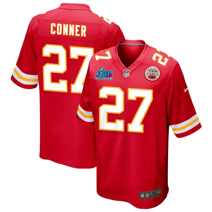 Chamarri Conner Kansas City Chiefs Super Bowl LVII Game Jersey - Red