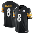 Kenny Pickett #8 Pittsburgh Steelers Black Game Jersey