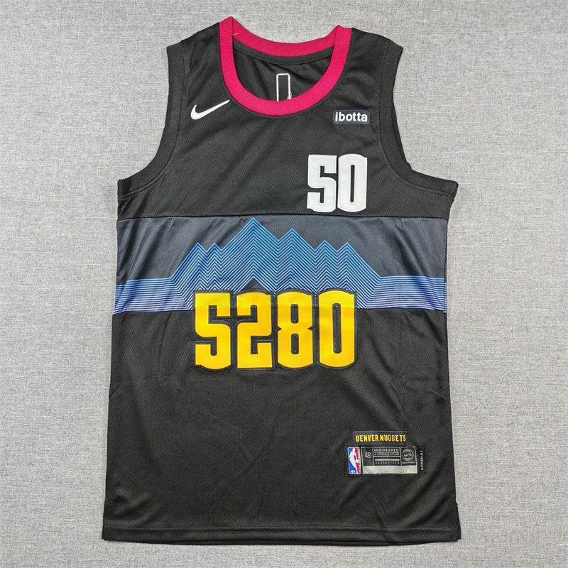 Denver Nuggets Aaron Gordon #50 2024 City Edition – Embroidered Jersey