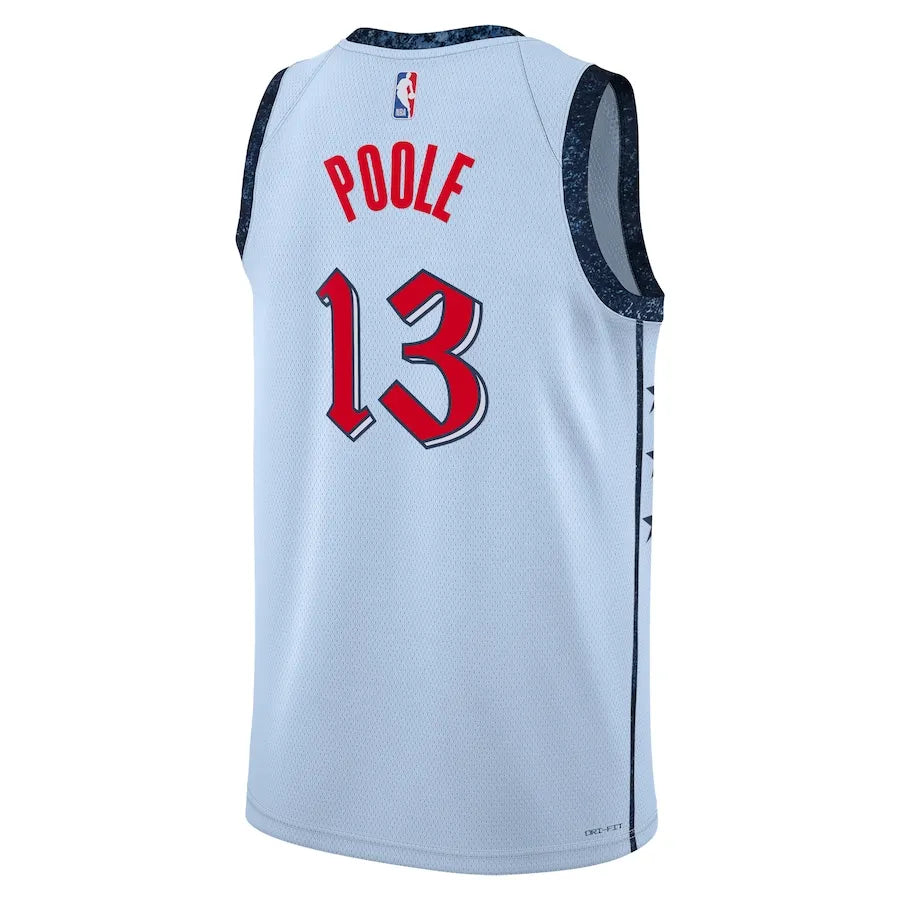 Washington Wizards Nike City Edition Swingman Jersey 2024 - Blue - Jordan Poole - Unisex
