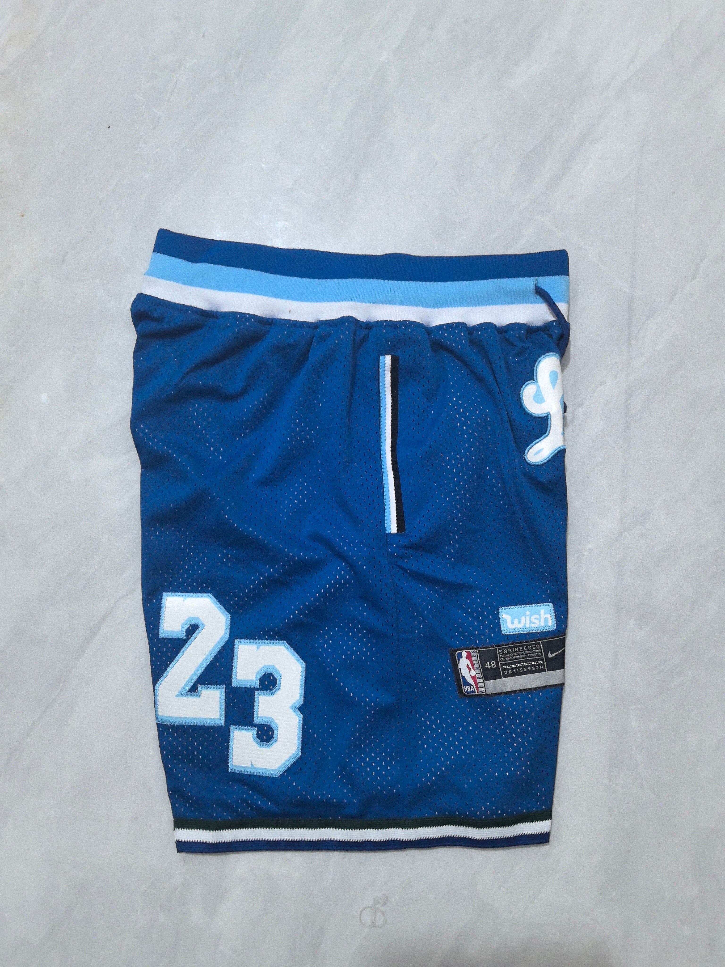 Los Angeles Lakers Blue Retro Pocket Shorts