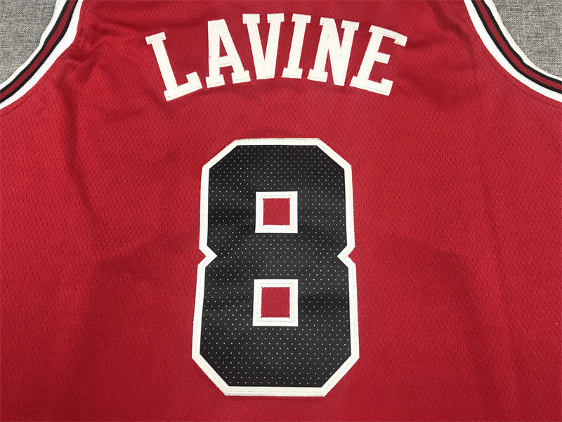 Chicago Bulls Zach LaVine #8 City Edition Swingman Jersey – Embroidered