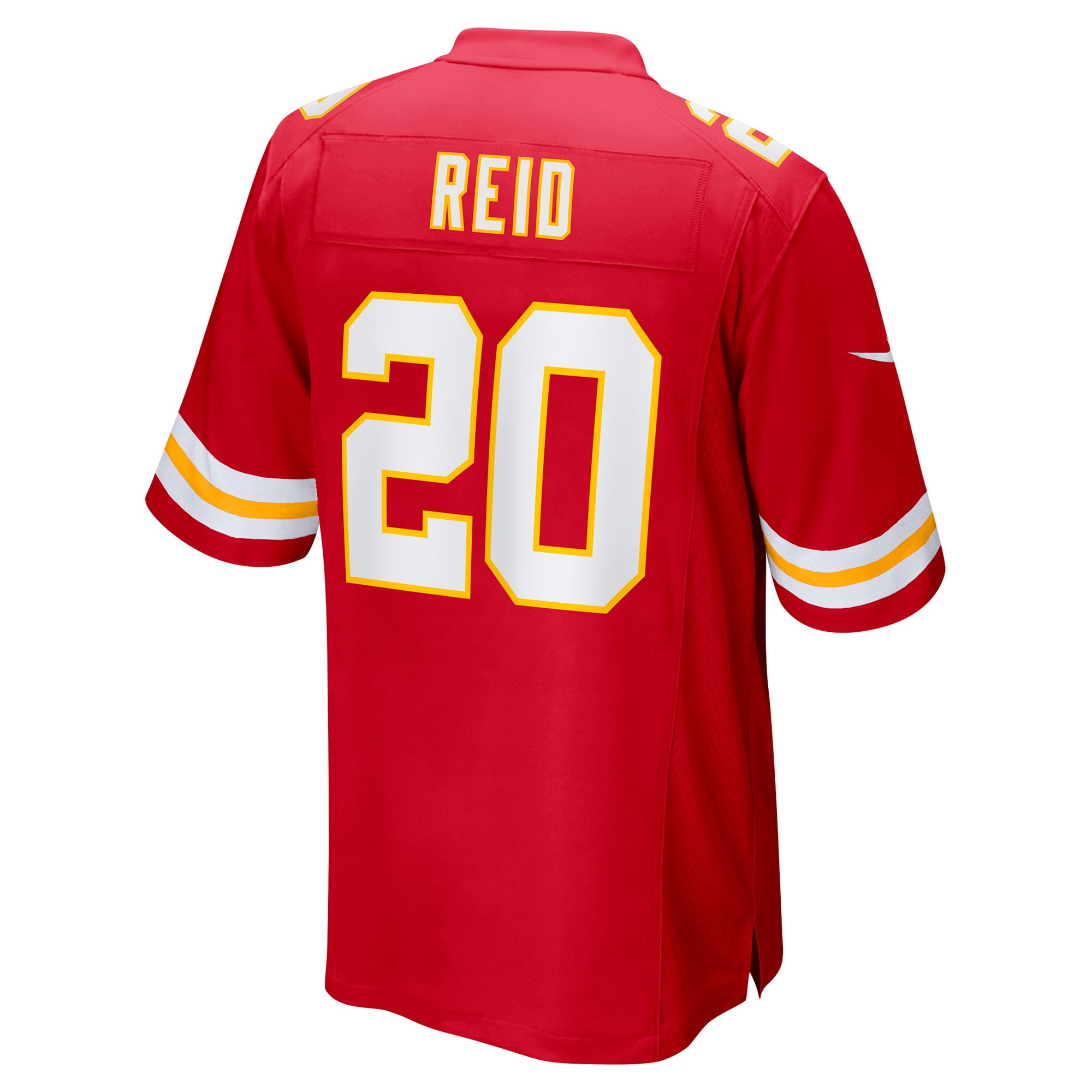 Justin Reid Kansas City Chiefs Nike Super Bowl LVII Patch Game Jersey - Red