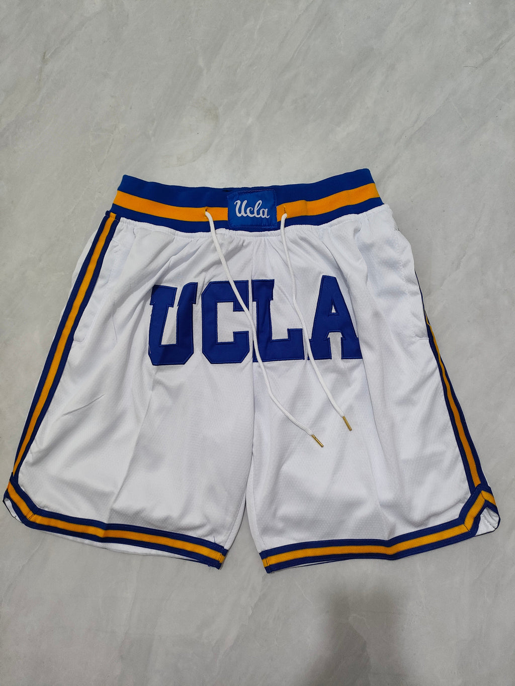 NCAA University of California White Pocket Shorts