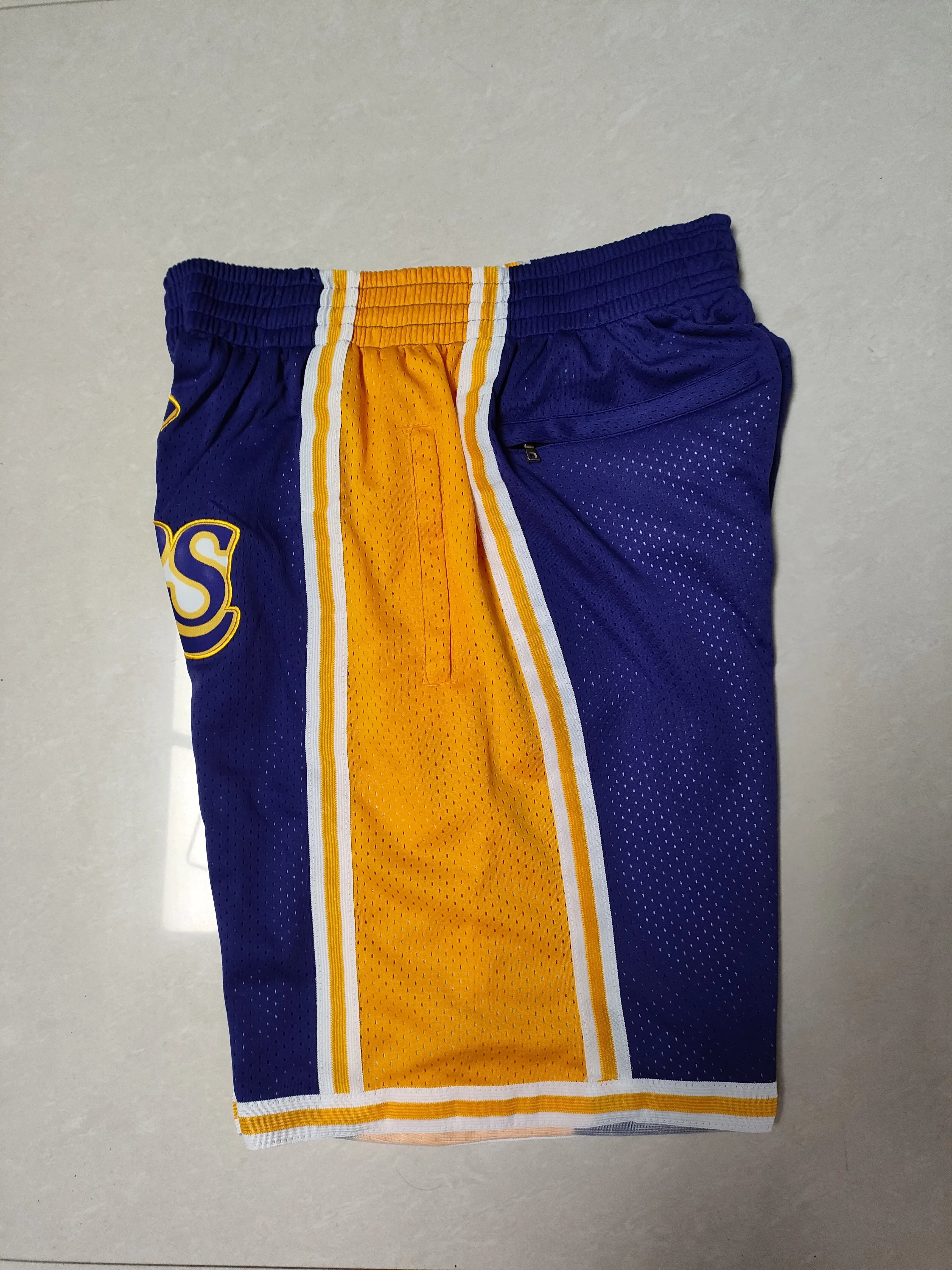 Los Angeles Lakers Purple No. 24 Pocket Pants