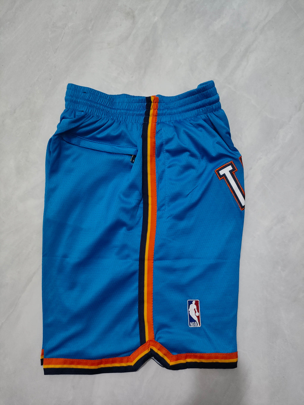 Oklahoma City Thunder Regular Edition Blue Pocket Shorts