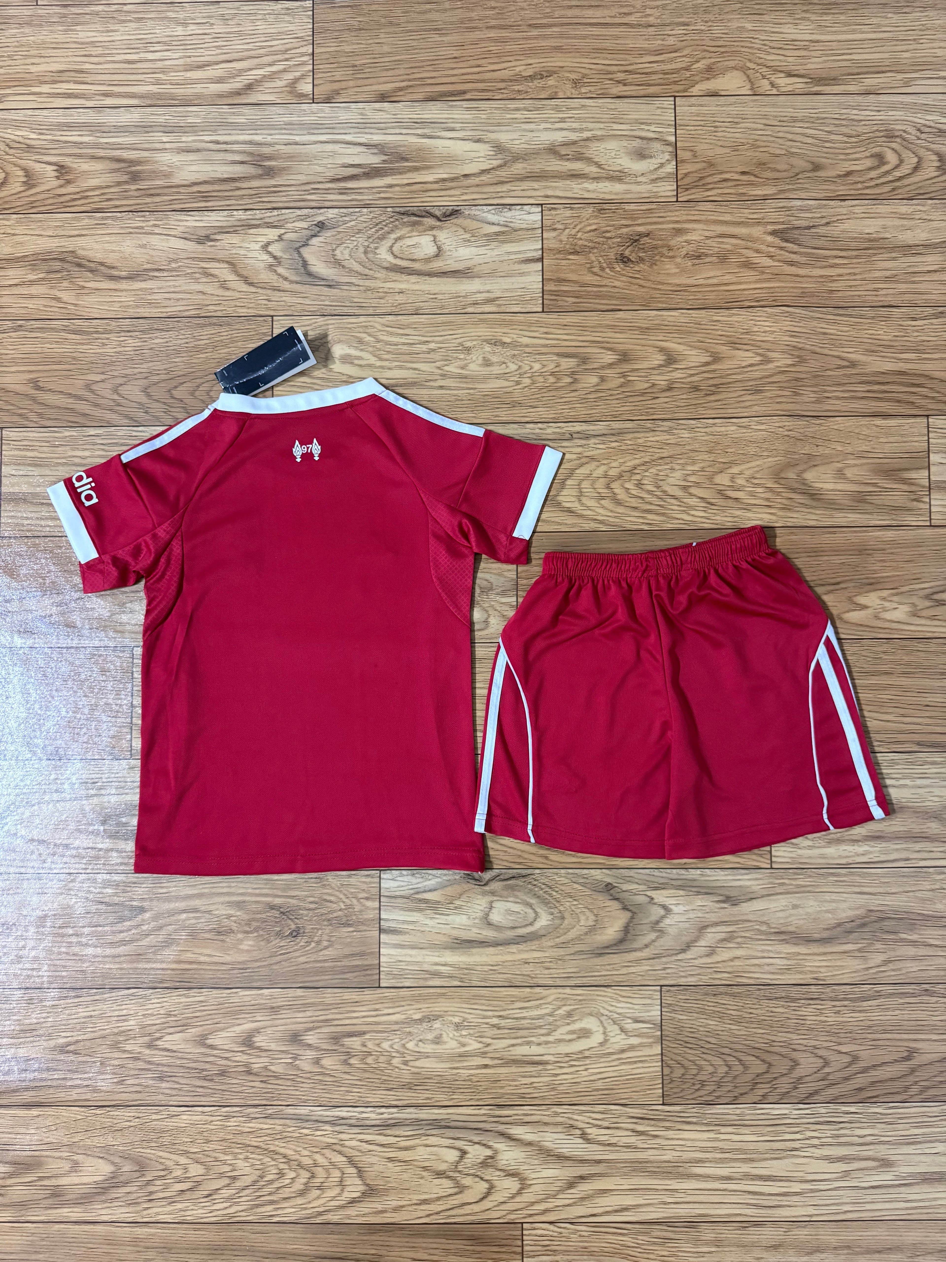 2025-2026 Liverpool Home Kit (Kids' Set)