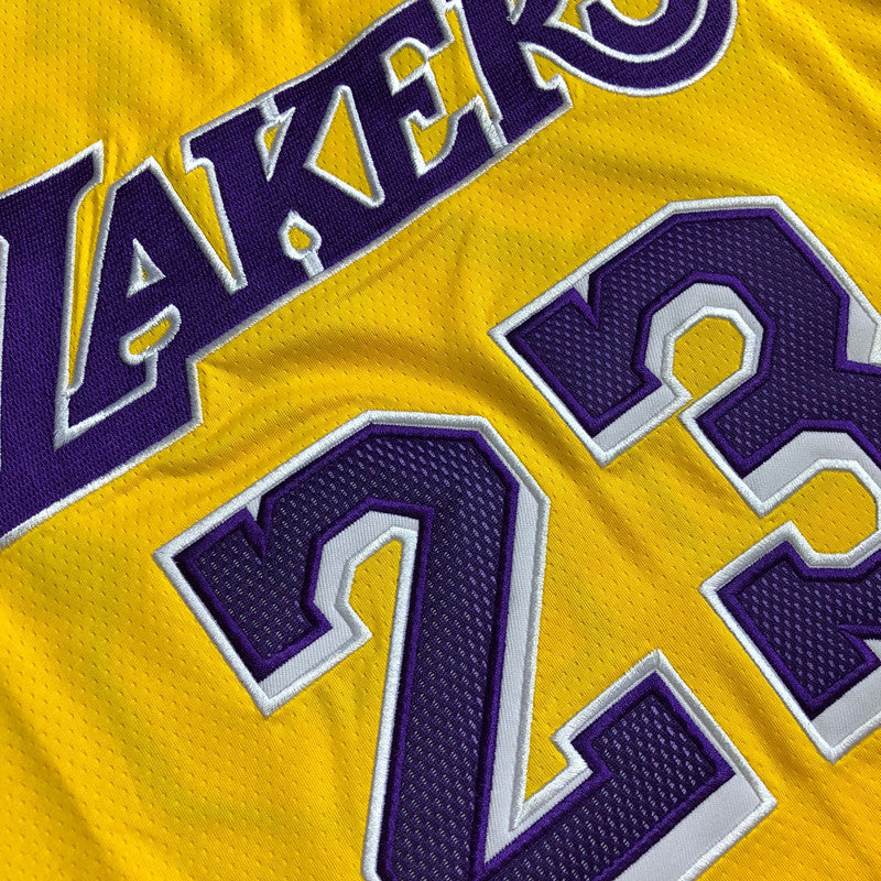LeBron James Los Angeles Lakers Yellow 23 MN