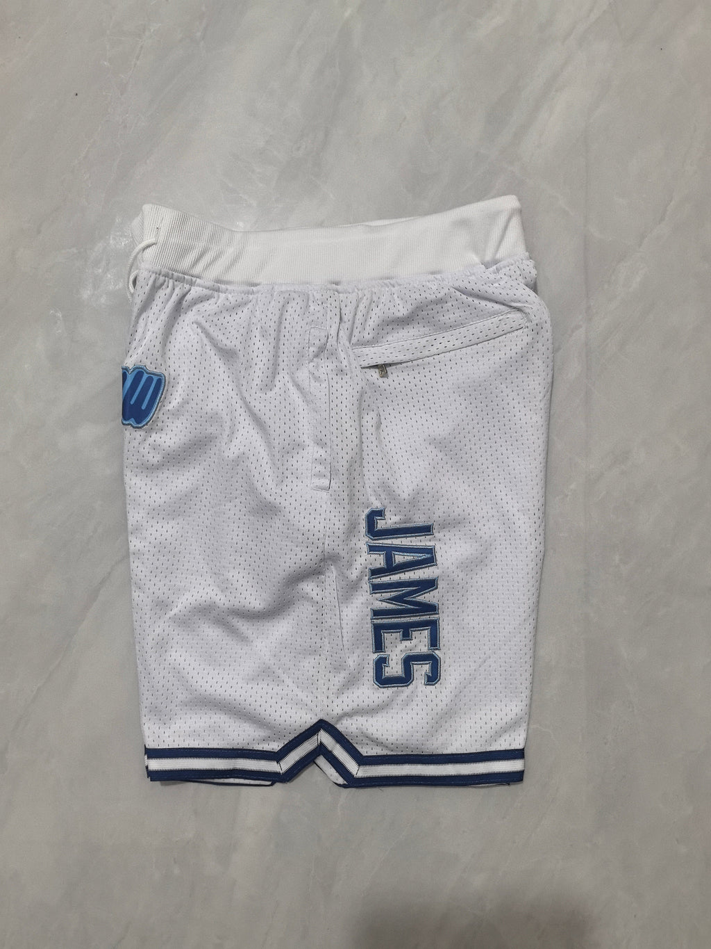 Movie Version White Pocket Shorts