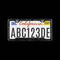 Forged Carbon Fiber License Plate - Classic Forged
