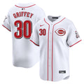 Ken Griffey Jr Cincinnati Reds Home Limited Jersey - White