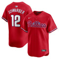 Kyle Schwarber Philadelphia Phillies Alternate Limited Jersey - Red
