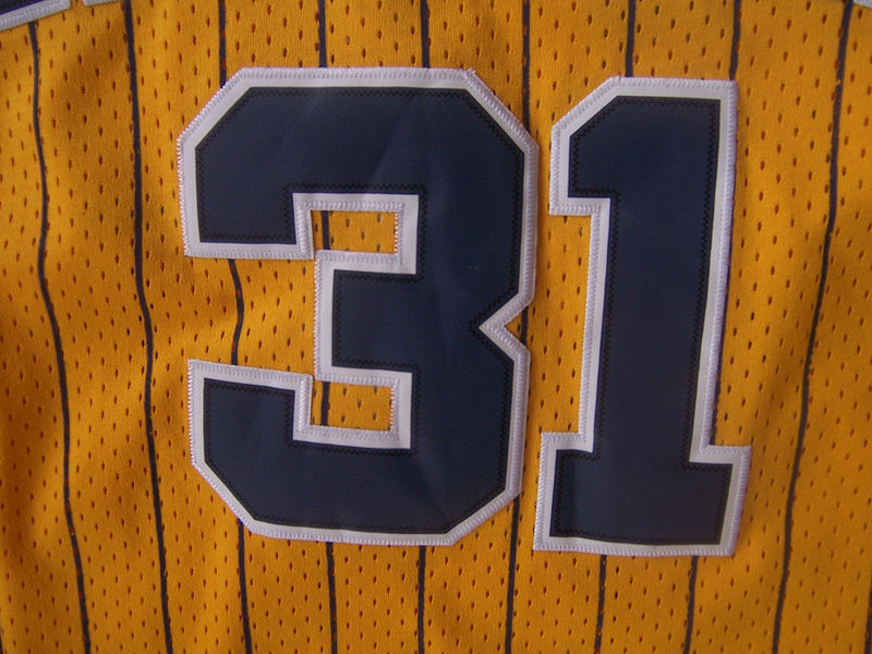 Indiana Pacers Reggie Miller #31 Throwback — Embroidered Jersey
