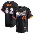 Logan Webb San Francisco Giants City Connect Limited Jersey - Anthracite