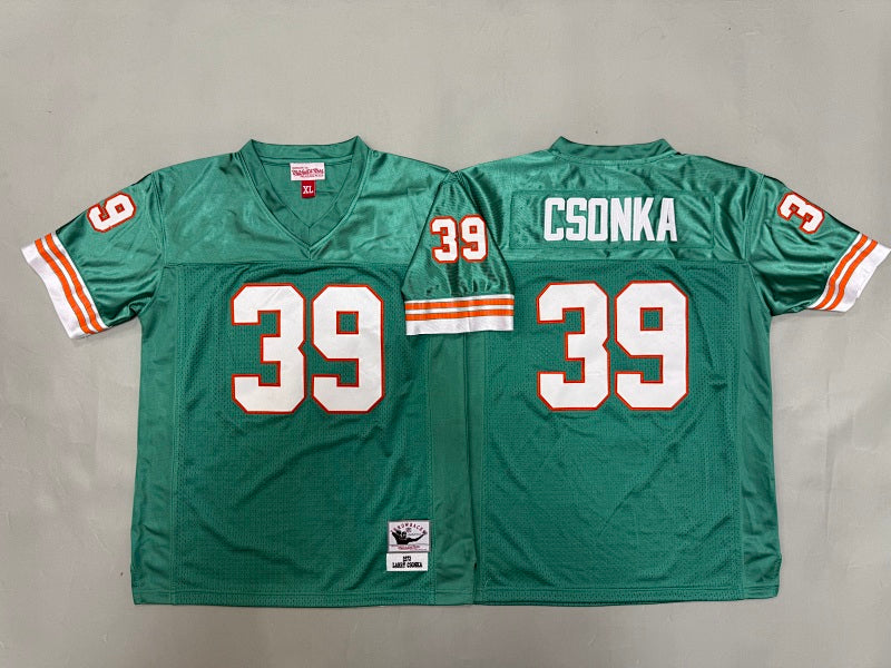 Youth Larry Csonka #39 Miami Dolphins Retro Vintage Throwback Jersey