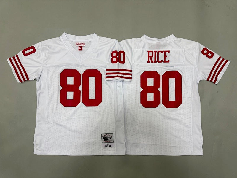 Youth Jerry Rice#80 San Francisco 49ers Vintage Throwback Jersey