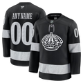 Custom Los Angeles Kings Alternate Premium Jersey - Black