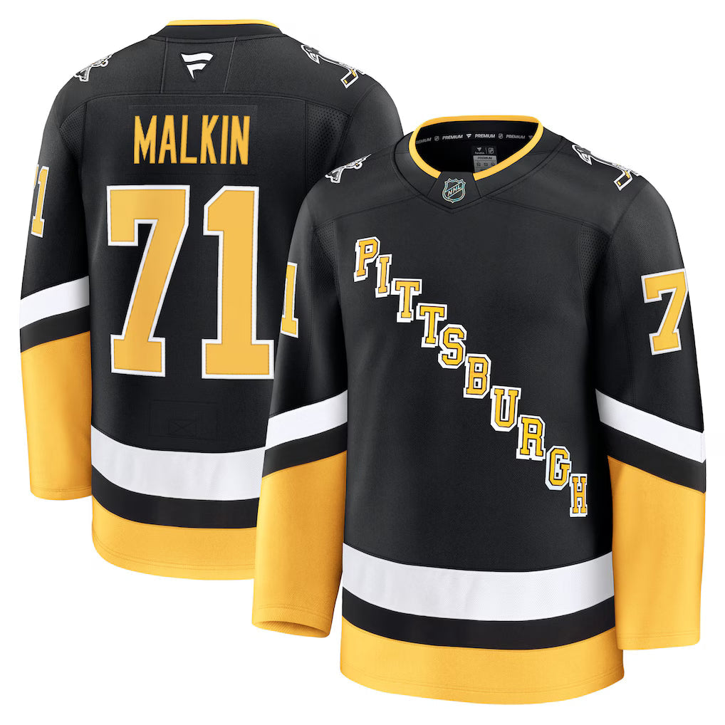 Evgeni Malkin Pittsburgh Penguins Alternate Premium Jersey - Black