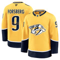 Filip Forsberg Nashville Predators Home Premium Jersey - Yellow
