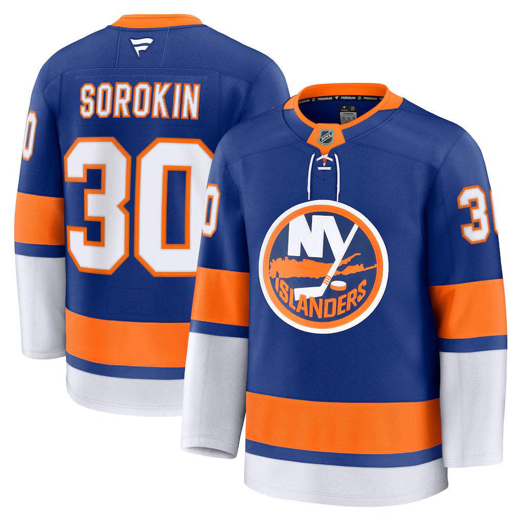 Ilya Sorokin New York Islanders Home Premium Jersey - Royal