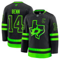Jamie Benn Dallas Stars Alternate Premium Jersey - Black