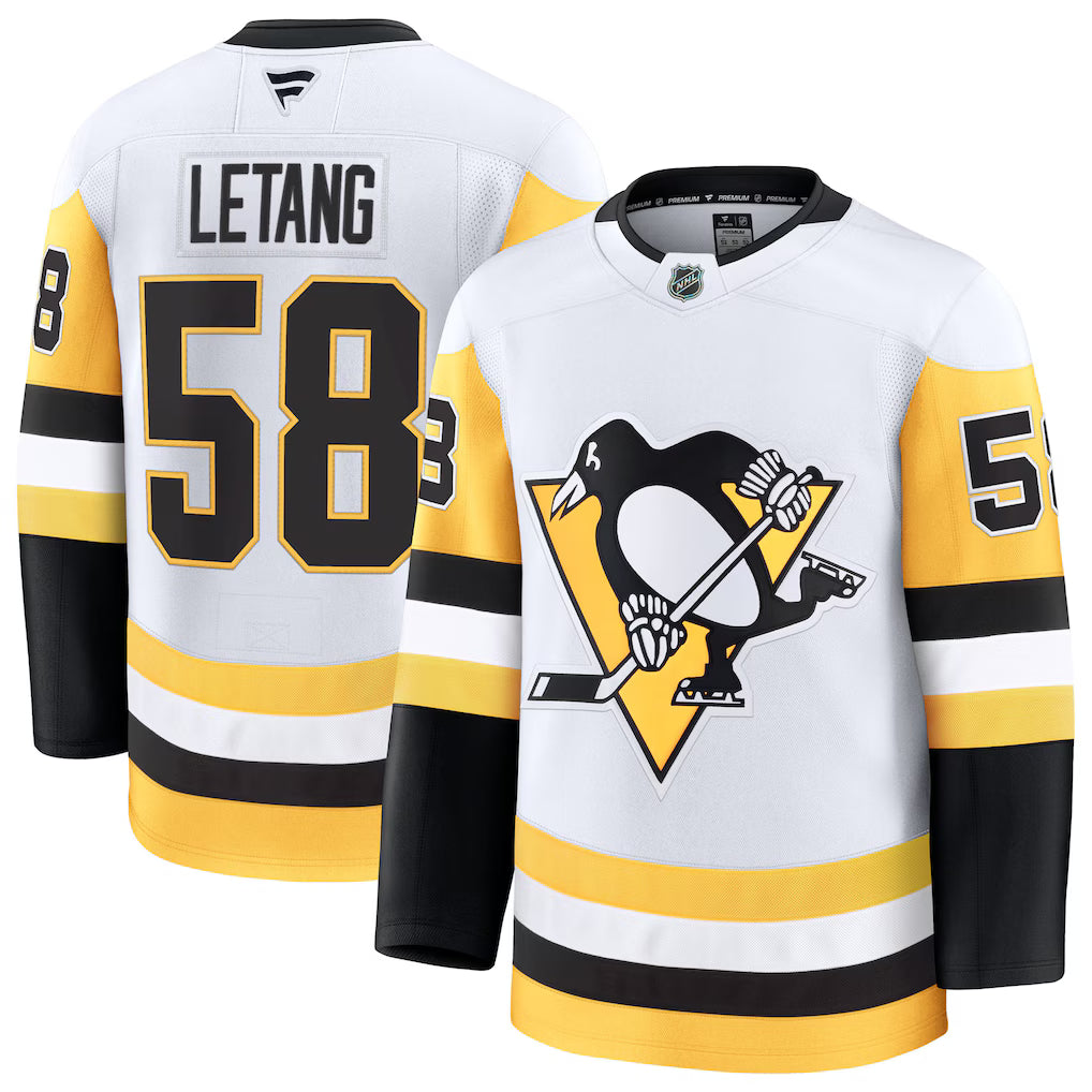 Kris Letang Pittsburgh Penguins Premium Jersey - White