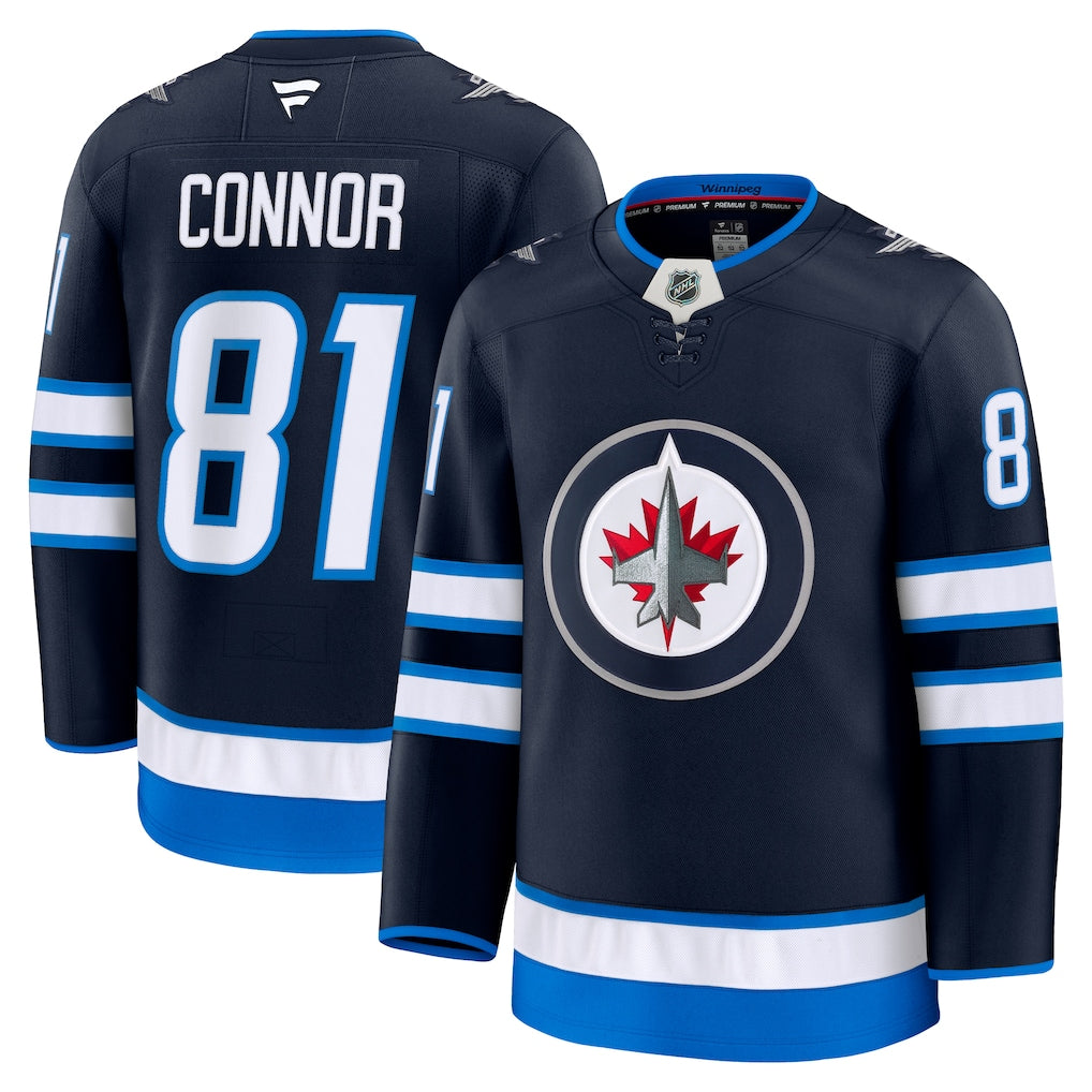Kyle Connor Winnipeg Jets Home Premium Jersey - Navy