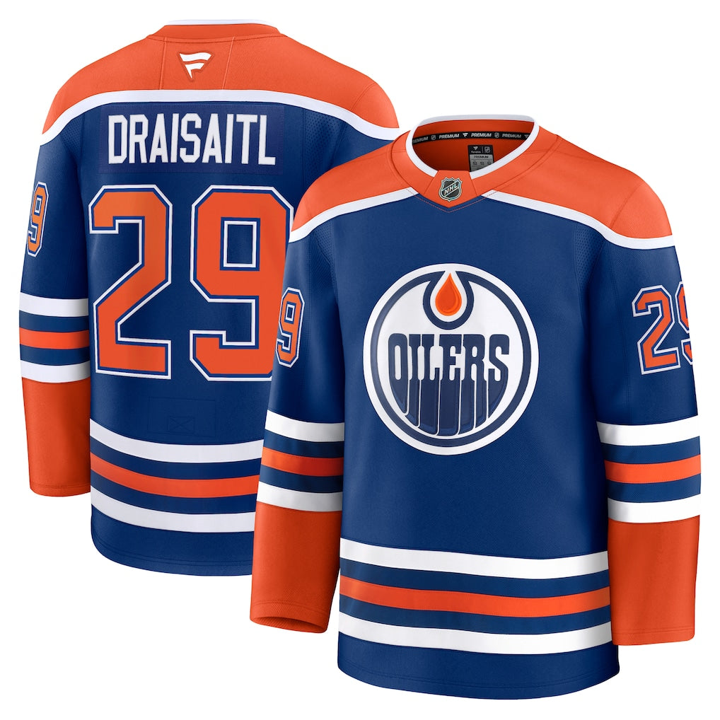 Leon Draisaitl Edmonton Oilers Home Premium Jersey - Royal