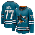 Michael Misa San Jose Sharks Home Premium Jersey - Teal