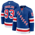 Mika Zibanejad New York Rangers Home Premium Jersey - Royal