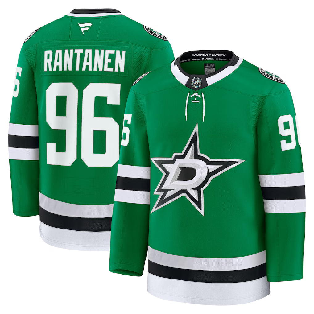 Mikko Rantanen Dallas Stars Home Premium Jersey - Kelly Green