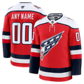 Custom Washington Capitals Alternate Premium Jersey - Red