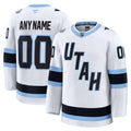 Custom Utah Mammoth Away Premium Player Jersey - White