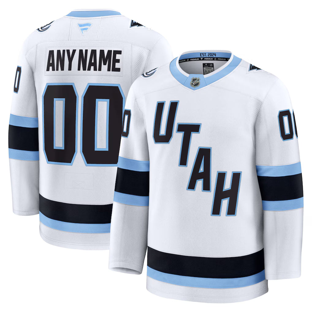 Custom Utah Mammoth Away Premium Player Jersey - White