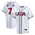 Bobby Witt Jr. USA Baseball 2026 World Baseball Classic Home Stadium Jersey - White