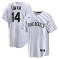 Ezequiel Tovar Colorado Rockies Home Jersey - White